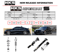 HONDA CIVIC(FC1/FC3) 17-21 - HKS HIPERMAX S SERIES