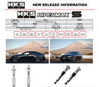 LEXUS ISF 08-13 - HKS HIPERMAX S SERIES