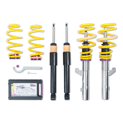 AUDI A3(FWD) 06-13/VOLKSWAGEN GOLF R 12-13 W/O EDC - KW SUSPENSION V1 COILOVER KIT